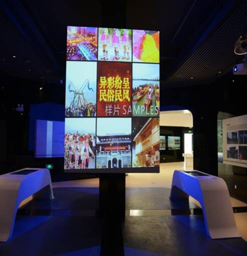 觀城市變遷—南寧市規劃展示館投影機運用案例