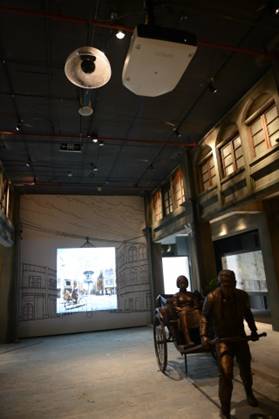 觀城市變遷—南寧市規劃展示館投影機運用案例