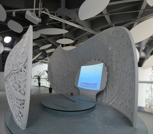 觀城市變遷—南寧市規劃展示館投影機運用案例